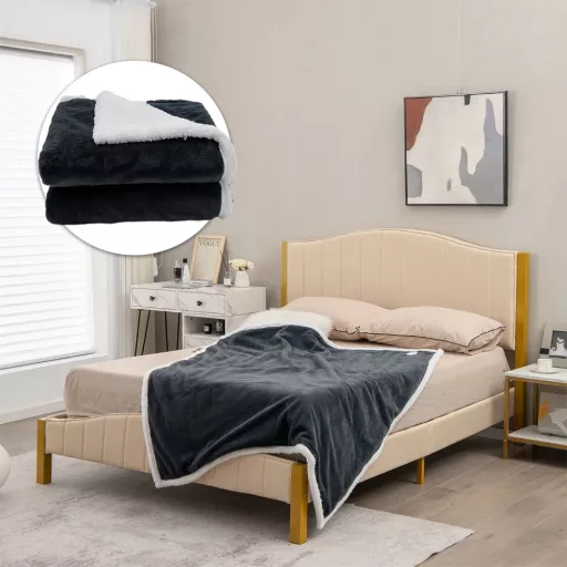 Coperta Elettrica in Lana Riscaldata