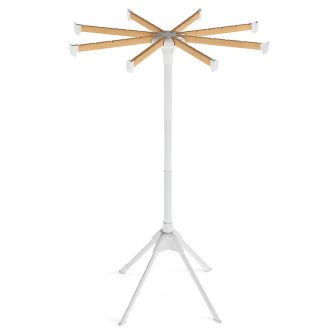 Stendino pieghevole con grucce