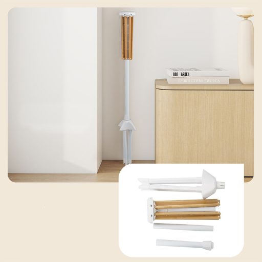 Stendino pieghevole con grucce