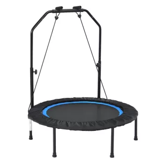 Trampolino fitness con maniglia