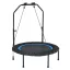 Trampolino fitness con maniglia