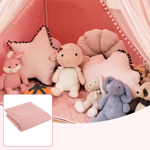Tenda da Gioco con Luci a Stella, Rosa
