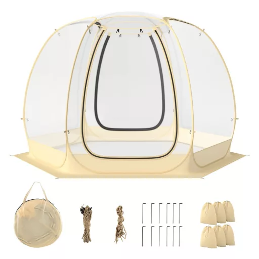 Tenda a Bolle Trasparente 3.35x3.35m