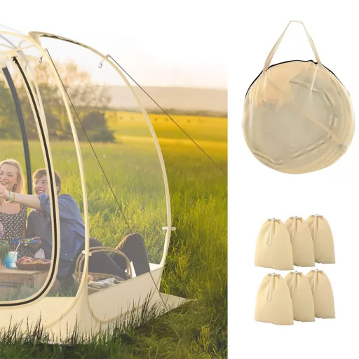 Tenda a Bolle Trasparente 3.35x3.35m