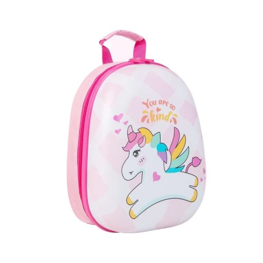 Set valigia trolley e zaino per bambini, unicorno