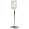 Supporto Informativo 33x24cm, Argento
