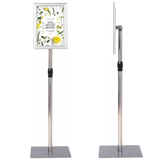 Supporto Informativo 33x24cm, Argento