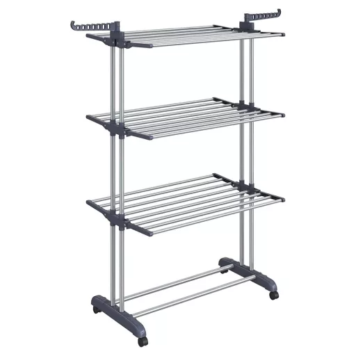 Stendibiancheria Multi-Tier con Ruote