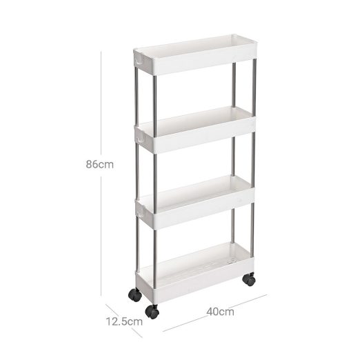 Mobile Storage a 4 Ripiani