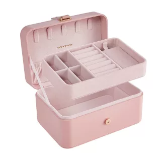 Organizer Gioielli Rosa 16x11x7.8cm