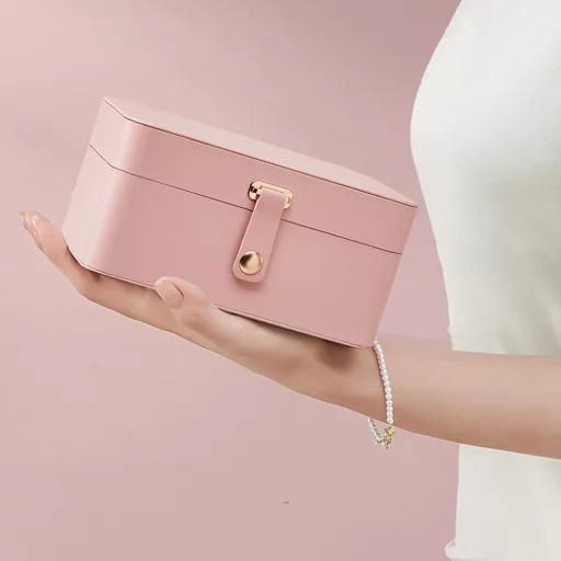 Organizer Gioielli Rosa 16x11x7.8cm