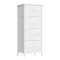 Cassettiera 4 Cassetti 39.6x30x96.2cm