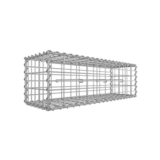 Cesta Gabion in Acciaio 100 x 30 x 30 cm