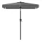 Parasol Regolabile 2x1.5m Grigio