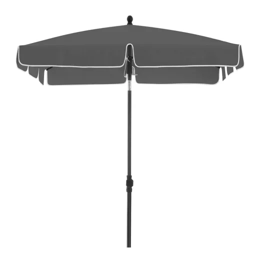 Tenda Sole Regolabile con Borsa da Trasporto 2x1.25m Grigia