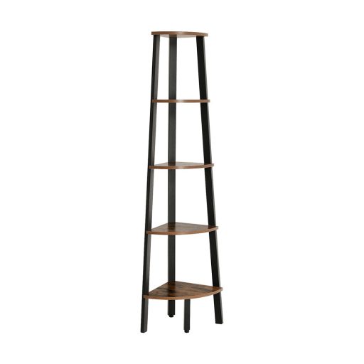 Mensola Angolare, Nera 37.2x37.2x159cm