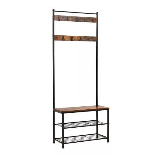 Pannello da ingresso, marrone, 32 × 70 × 175 cm