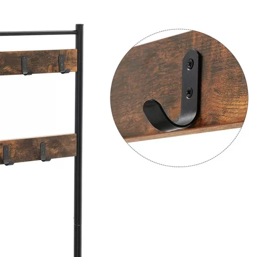 Pannello da ingresso, marrone, 32 × 70 × 175 cm